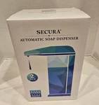 Secura Automatic Soap Dispenser, Model # V-470 Chrome - Brand New Set Of 2. Fixed Price $49.99.
