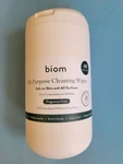 Biom Refillable Wipe Dispenser White Bpa Free Magnetic Lid Earth Friendly New. Fixed Price $15.97.