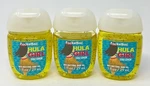 3 Bath & Body Works Hula Girl Luau Lemon Pocketbac Anti Bac Hand Gel Sanitizer. Fixed Price $29.99.