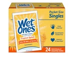 Wet Ones Hand Wipes Singles, Tropical Splash, 24 Ct - Pack Of 1. Fixed Price $8.18.