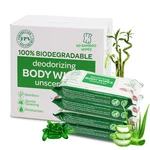 No Rinse Bathing/shower Wipes Unscented Body Bamboo & Aloe-240/1440 Ct-fpn. Fixed Price $105.49.