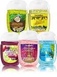 5 Pack - Bath And Body Works Hand Gel Pocketbac Sanitizers -assorted Scent. Fixed Price $15.88.