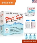 Cost-effective Well Sanitizer Kit For Wells, Tanks & Cisterns Nsf Certified. Fixed Price $96.89.