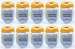 10 Bath Body Works Mahogany Teakwood Pocketbac Antibac Hand Sanitizer Gel. Fixed Price $27.89.