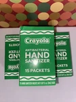 New Crayola Kids Clean Hand Wash 15 Wipes (45 Packets Total) 3 Boxes. Fixed Price $13.00.