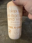 Biopure Anti Bacterial Hand Wipes Citrus Grove. Fixed Price $29.88.