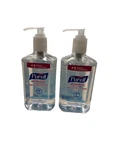 Purell 3659 Hand Sanitizer Refreshing Gel, 12 Oz Bottle With Pump (2 Pack). Fixed Price $15.95.