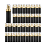 Lil Ray 50pcs Black Foam Bottle With Gold Pump, Empty Travel Fo... Fast Usa Ship. Fixed Price $63.43.