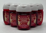 5 Bath & Body Works Japanese Cherry Blossom Pocketbac Anti-bacterial Hand Gel. Fixed Price $12.99.