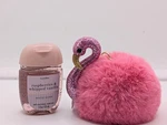 Bath & Body Works Flamingo Pocketbac Sanitizer Holder W/hand. Fixed Price $14.95.