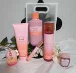 New Bath & Body Works Fresh Musk 5pc Set ! Luxury Scent! With Pocketbac Holder G. Fixed Price $54.99.
