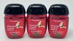 3 Bath Body Works Winter Candy Apple Pocketbac Anti Bacterial Hand Gel Sanitizer. Fixed Price $12.99.
