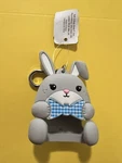 1 Bath & Body Works Bunny Gingham Bow Hand Gel Pocketbac Keychain Clip On Holder. Fixed Price $59.95.