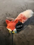 Bath & Body Works Light-up Fancy Fox Pb Holder Silver Clip-on Furry Tail W/ Bow. Fixed Price $14.99.