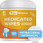 Antibacterial & Antifungal Medicated Wipes For Dogs And Cats 100 Count. Fixed Price $34.99.