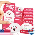 Moonies Impossibly Compact Travel Makeup Remover Wipes - 99 Water And Aloe. Fixed Price $14.79.