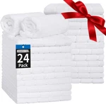 Hand Towels For Bathroom, 24 Pack 25''*15'' Microfiber Bath Towels, Quick D. Fixed Price $32.72.