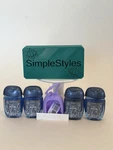 Bath & Body Works Winter Pocketbac Sanitizer Antibacterial Gel Set X 4 + Holder. Fixed Price $14.90.