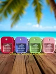 Wish Hydrating Hand Sanitizer Set Of 4 W/ Silicone Keychain Holder 1.2fl Oz Each. Fixed Price $18.50.