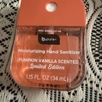 (1) B-pure Moisturizing Hand Sanitizer Pumpkin Vanilla Scented. Fixed Price $3.50.