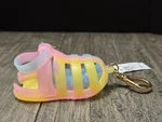 Bath & Body Works Multi-colored Jelly Sandal Pocketbac Hand Sanitizer Holder. Fixed Price $9.95.