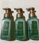 Set Of 3 Bath & Body Works Aromatherapy Eucalyptus Spearmint Foaming Hand Soap. Fixed Price $25.99.
