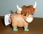 Bath & Body Works Highland Cow Pocketbac Hand Sanitizer Holder W/clip - Nwt. Fixed Price $14.99.
