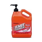 Fast Orange Pumice Hand Cleaner, Citrus Scent, 1 Gal Dispenser. Fixed Price $38.99.