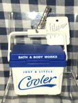 All New Cooler Top Opens Pocketbac Sanitizer Holder Clip On Bath & Body Works. Fixed Price $30.00.