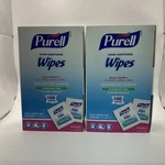 Purell Individually Wrapped Hand Sanitizing Wipes (100 Count) Pack Of 2. Fixed Price $8.99.