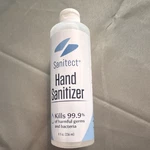 Sanitect 70% Alcohol Antimicrobial Hand Sanitizer, Clear, 8 Fl Oz (236 Ml). Fixed Price $12.00.