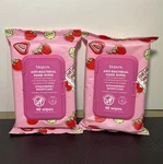 Biopure 2 Pk 80 Total Anti-bacterial Hand Wipes Strawberry Shortcake New. Fixed Price $12.89.