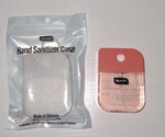 B.pure Hand Sanitizer Set W/ Silicone Case Holder Sweet Plum Jasmine New Sealed. Fixed Price $6.50.