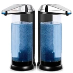 Soap Dispenser Touchless Automatic 17oz Adjustable Chrome 2pcs V 470 Secura Hand. Fixed Price $89.99.
