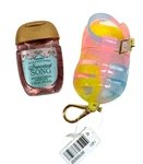 New 1 Bath & Body Works Jelly Sandal With Hand Sanitizer Pocket Bac Holder. Fixed Price $16.95.