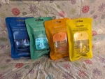 4 Pk Ashley Belle Power Mist Hand Sanitizer Sprays Scented Red Variety Exp. 28. Fixed Price $18.00.