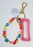 Bath & Body Works Pink Beads Spray Sanitizer Mist Holder Hand Clip Charm Case. Fixed Price $11.99.