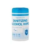 Sparoom 75% Alcohol Wipes 80 Pcs Canister Factory Sealed Quick Travel Pack 1pc. Fixed Price $12.00.