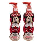 2 Pk Disney Minnie Mouse Kids Hand Sanitizer Pump Dispenser Floral Rose Scented. Fixed Price $19.99.