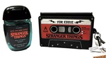Stranger Things Eddie Pocketbac Holder Cassette Tape Upside Down Gel Plays Music. Fixed Price $28.00.
