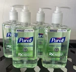 Set Of 4 Purell Advanced Hand Sanitizer Soothing Gel, 10 Fl Oz.. Fixed Price $25.00.