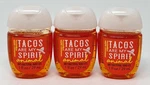 3 Bath & Body Works Tacos Are My Spirit Animal Pocketbac Anti Bacterial Hand Gel. Fixed Price $13.99.