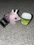 Nwt Bath & Body Works Pink Glitter Unicorn Pocket Bac Holder Keychain Lights Up!. Fixed Price $19.00.