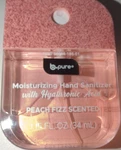 B-pure Peach Fizz Scented Moisturizing Hand Sanitizer W/ Hyaluronic Acid 1.15. Fixed Price $19.75.