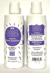 Hand Sanitizer Aloe 8.0 Oz Antiseptic Wash Cleaner 2 Pk Sanzi Derm 99.99%. Fixed Price $8.87.