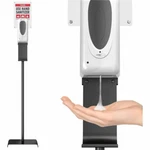 Sensor Sanitizer Dispenser W/display Stand And Drip Tray Hlssds01. Fixed Price $36.00.