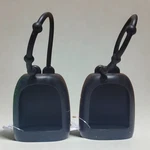 New 2pk Bath And Body Solid Black Pocketbac Holder. Fixed Price $13.45.