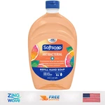 Softsoap Antibacterial Crisp Clean Scent Liquid Hand Soap Refill, 50 Oz. Fixed Price $10.98.