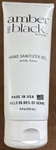 Amber And Black By Ocean - Hand Sanitizer Gel With Aloe 8 Fl. Oz.-new. Fixed Price $9.99.