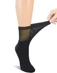 Yomandamor Women's 6 Pairs Diabetic Ankle Socks With 9-11, Solidblack. Fixed Price $24.84.